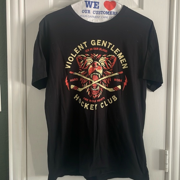 Violent gentlemen hockey club tshirt - Picture 1 of 2